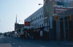 St. Paul Street at the corner of Carlisle Street