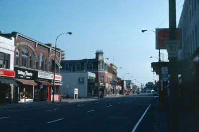 St. Paul Street looking towards Academy Street