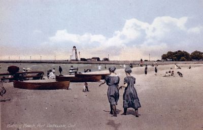 Beach at Lakeside Park, Port Dalhousie