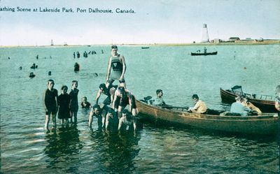 Scene at Lakeside Park, Port Dalhousie