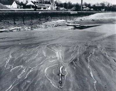 Low water level of Lake Ontario