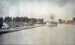 Steamship arriving at Port Dalhousie