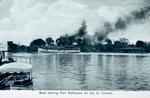Steamship leaving Port Dalhousie