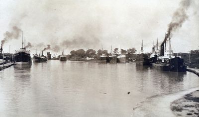 The harbour at Port Dalhousie