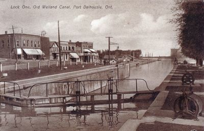 Lock 1 of the Second Welland Canal