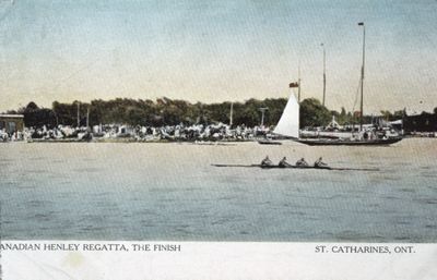 Canadian Henley Regatta, Finish Line