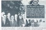 Unveiling Plaque at the Canadian Henley Regatta