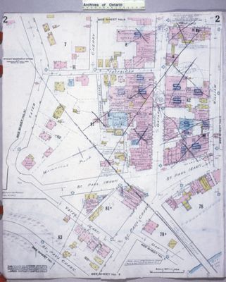 insurance Maps of St. Catharines