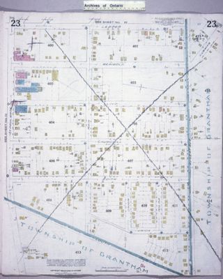 Insurance Maps of St. Catharines