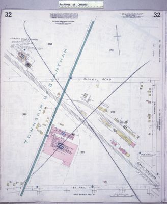 Insurance Maps of St. Catharines