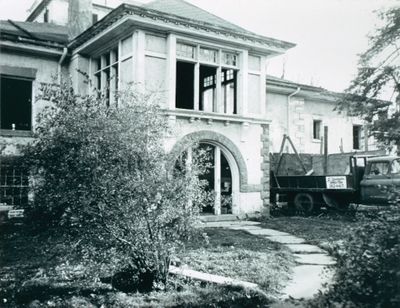 Demolition of the Wright House