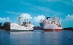 Ships in the Welland Canal