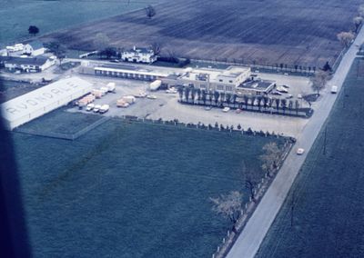 Aerial View of Avondale Dairy