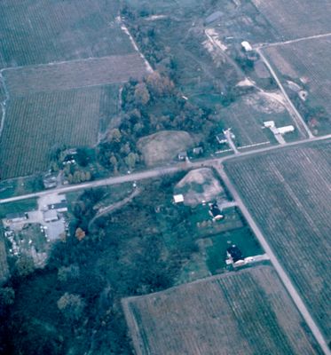 Aerial View South of the Niagara Escarpment