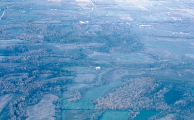 Aerial View South of the Niagara Escarpment