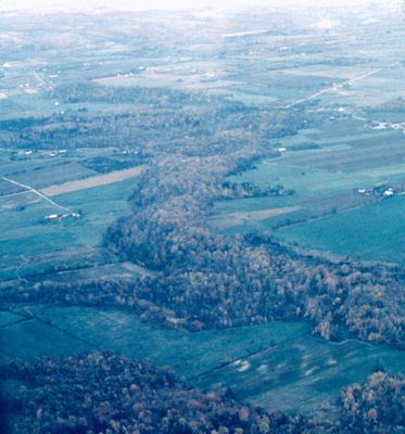 Aerial View of the Niagara Escarpment