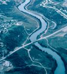 Aerial View of 12 Mile Creek