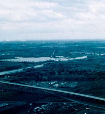 Aerial View of The St. Catharines Skyway