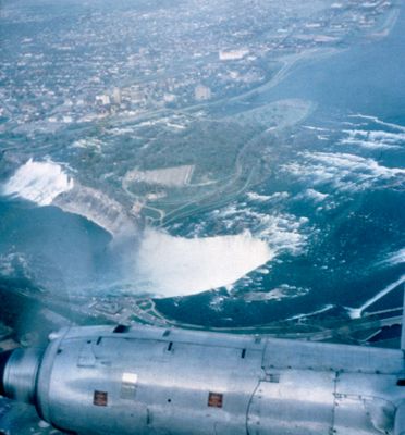 Aerial View of Niagara Falls