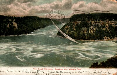 Cora Goring Collection - Niagara Falls Postcard