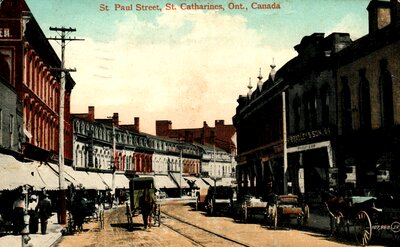 Cora Goring Collection - St. Paul Street Postcard