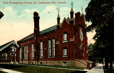 Cora Goring Collection - First Presbyterian Church Postcard