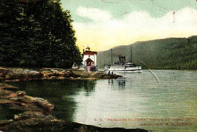 Cora Goring Collection - Postcard of Vancouver