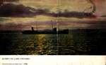 Cora Goring Collection - Postcard of a ship on Lake Ontario