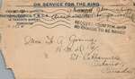 Cora Goring Collection - Envelope from WWI