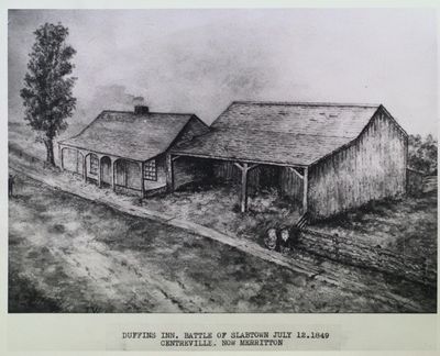 Sketch of Duffin's Inn, Merritton, St. Catharines
