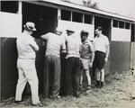 Men at the stables - Kiwanis Horse Show, St. Catharines