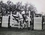 Rider on horseback at the Kiwanis Horse Show, St. Catharines