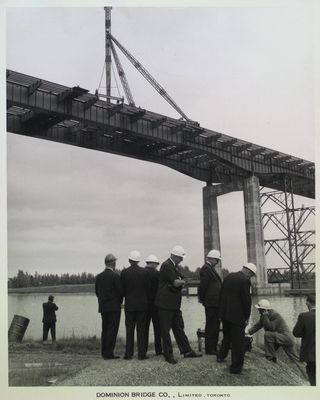 Completion of St. Catharines Skyway at Homer and Welland Canal