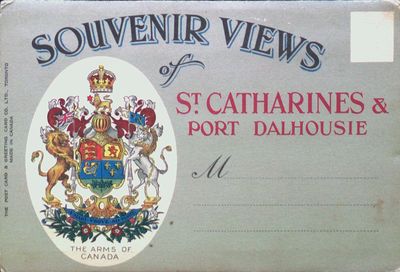 Postcard booklet of St. Catharines and Port Dalhousie