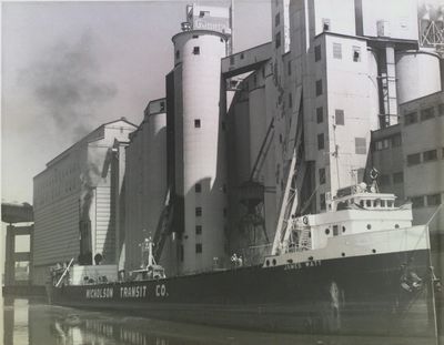 Cargo ship &quot;James Watt&quot; at the dry dock, Buffalo, NY