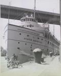The "North American" cargo steamship in Buffalo, NY