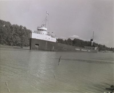 Cargo ship, the &quot;Hagarty&quot;, on the Welland Canal