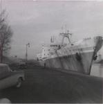Ocean liner "Vasaborg" on the Welland Canal
