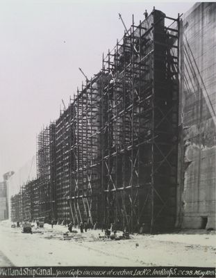 Lock 2 Spare Gates, Welland Ship Canal, St. Catharines