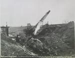 Excavating Old Queenston Road Diversion, Welland Ship Canal, St. Catharines