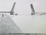 Bridge No. 4 open, Welland Ship Canal, Niagara-on-the-Lake