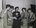 Transport Corps receiving the St. John's Ambulance Trophy, St. Catharines