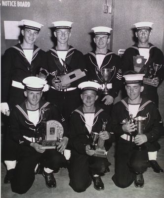 Royal Canadian Sea Cadets Corps Renown with trophies, St. Catharines