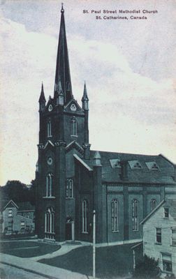 St. Paul Street Methodist Church, St. Catharines