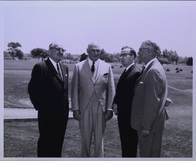 Group photograph of city leaders and officials