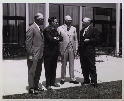 Group photograph of city leaders and officials