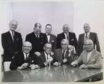 Group photograph of members of the Old Tyme Sports Association