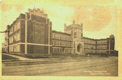 Postcard Delta Collegiate, Hamilton