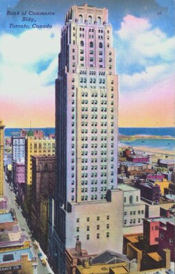 Postcard of Bank of Commerce Building