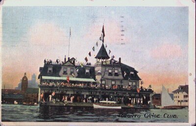 Postcard of the Toronto Canoe Club